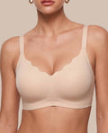 Scalloped Wireless Jelly Bra