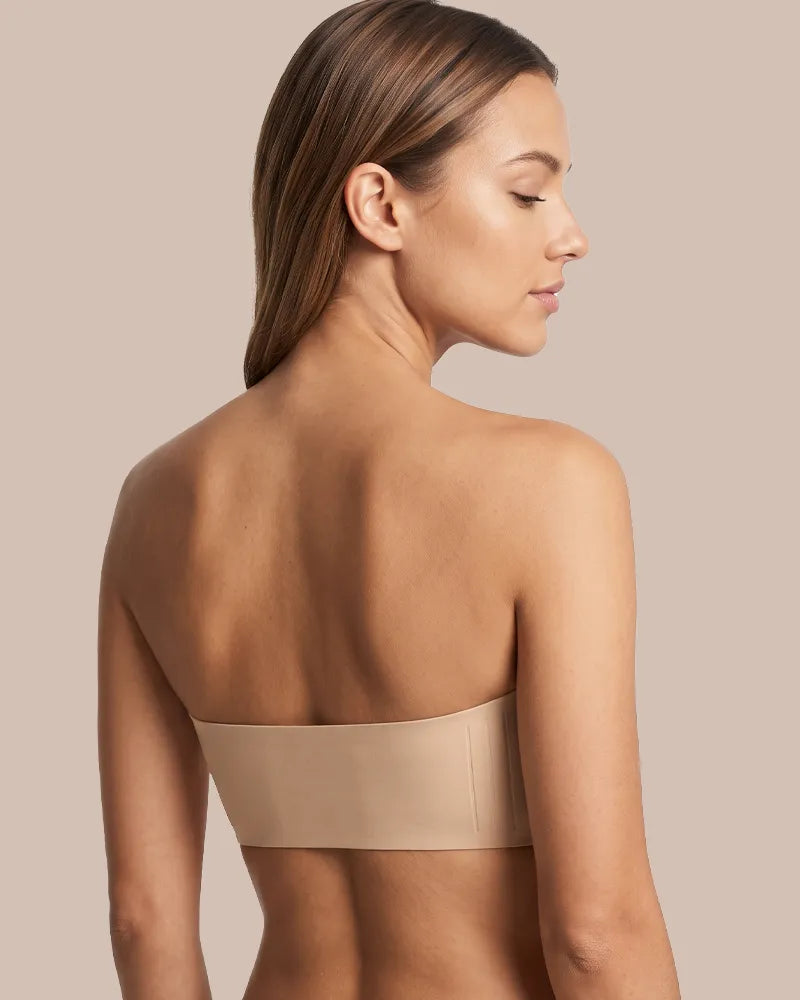Women's Strapless Front Closure Push-Up Bra