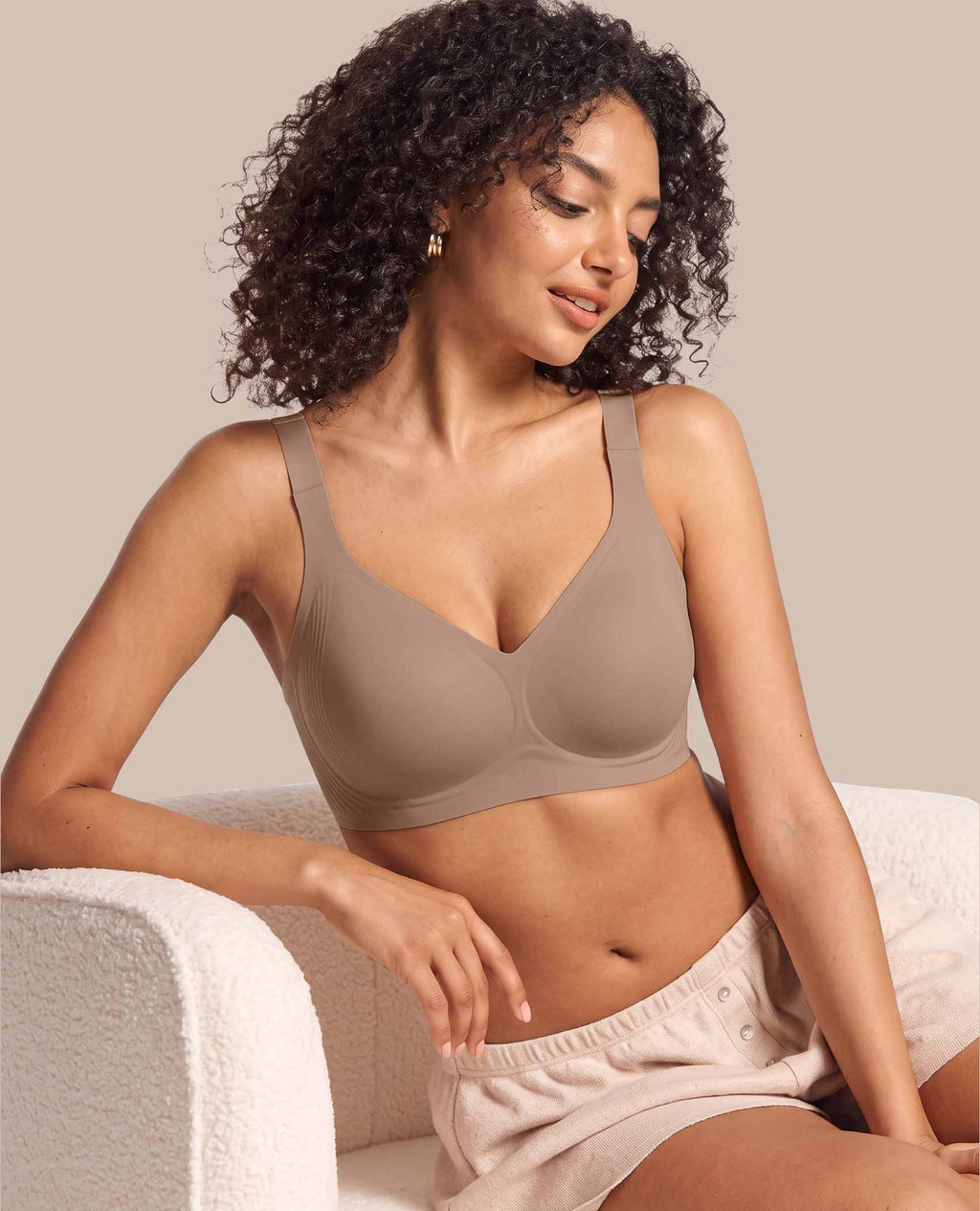 Jelly Soft Push Up Wireless Bra