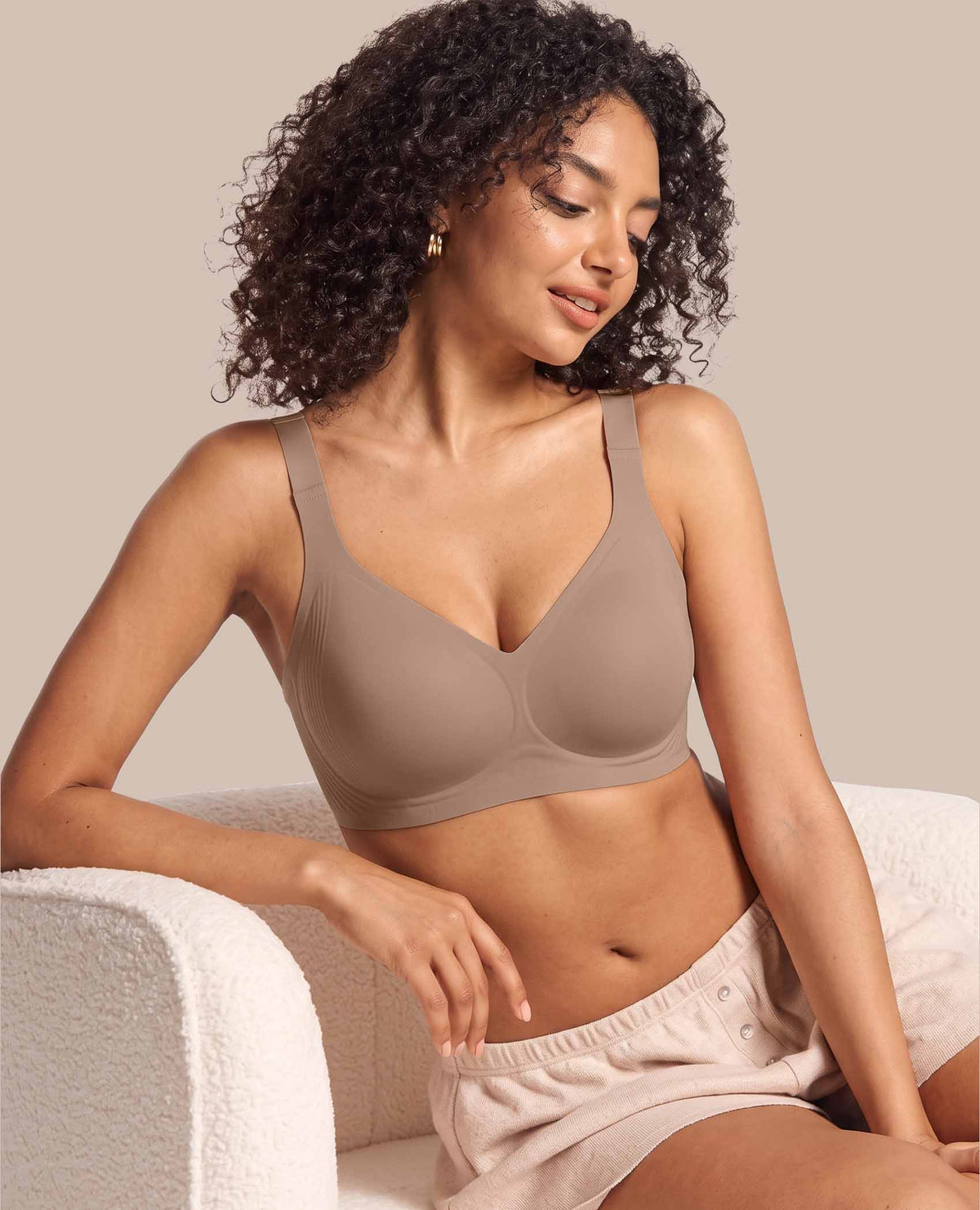 Jelly Soft Push Up Wireless Bra