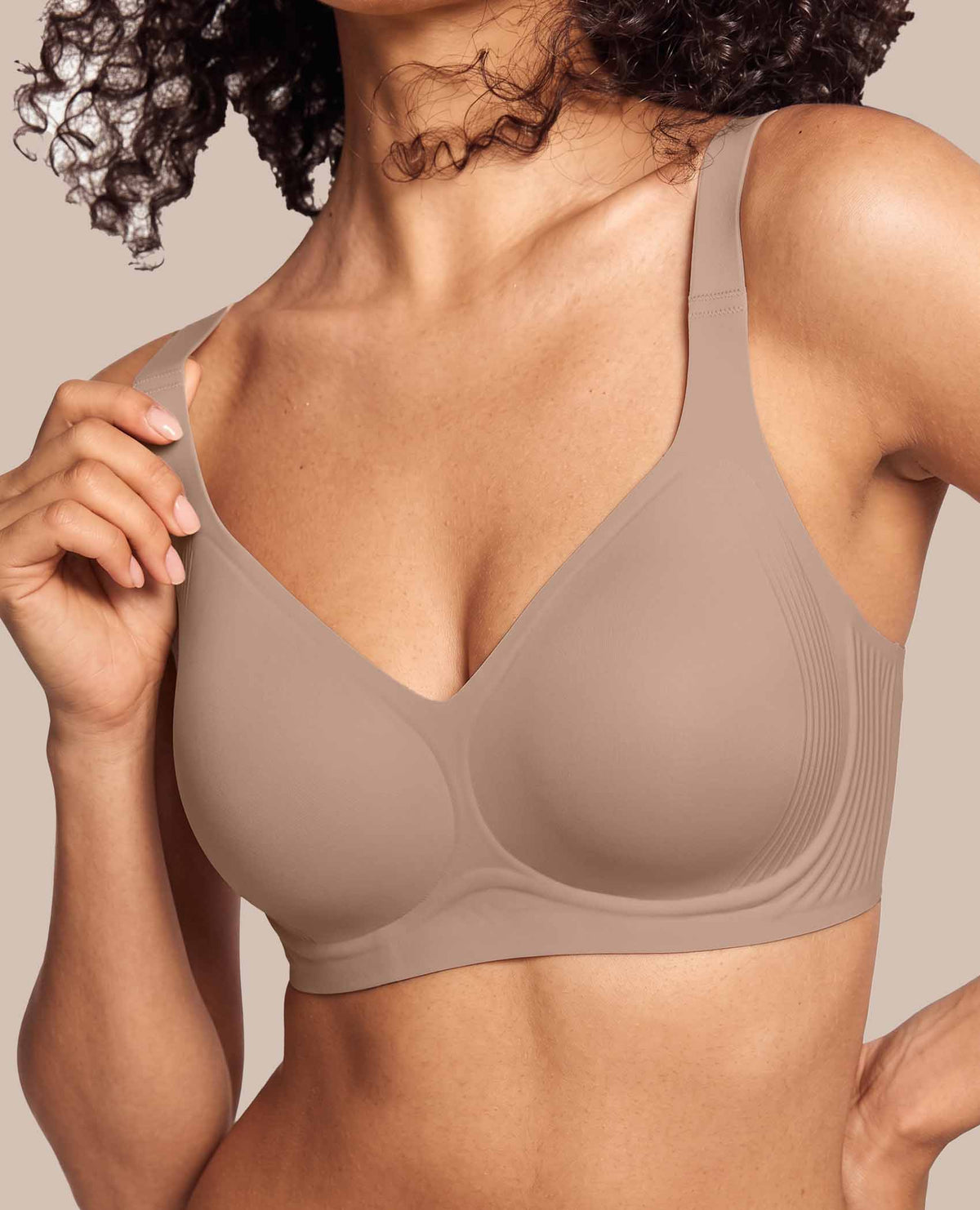 Jelly Soft Push Up Wireless Bra