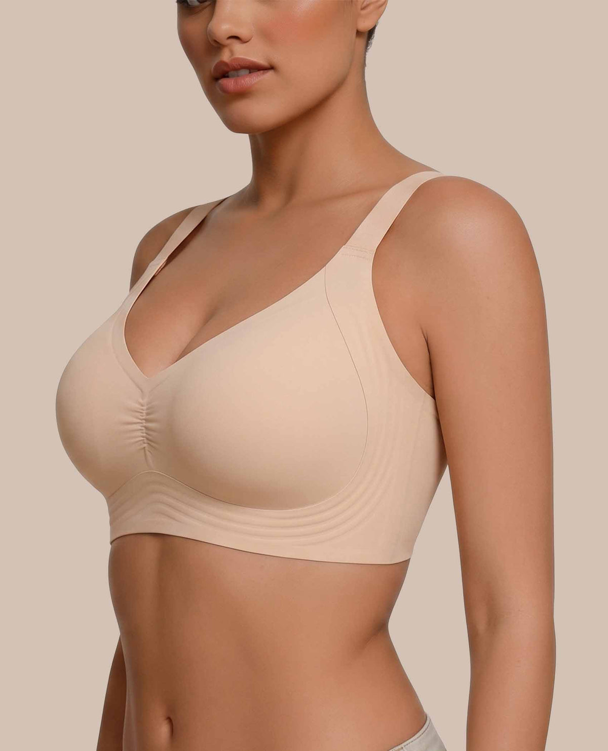 Jelly Bra Plus Size Supportive Seamless Bras