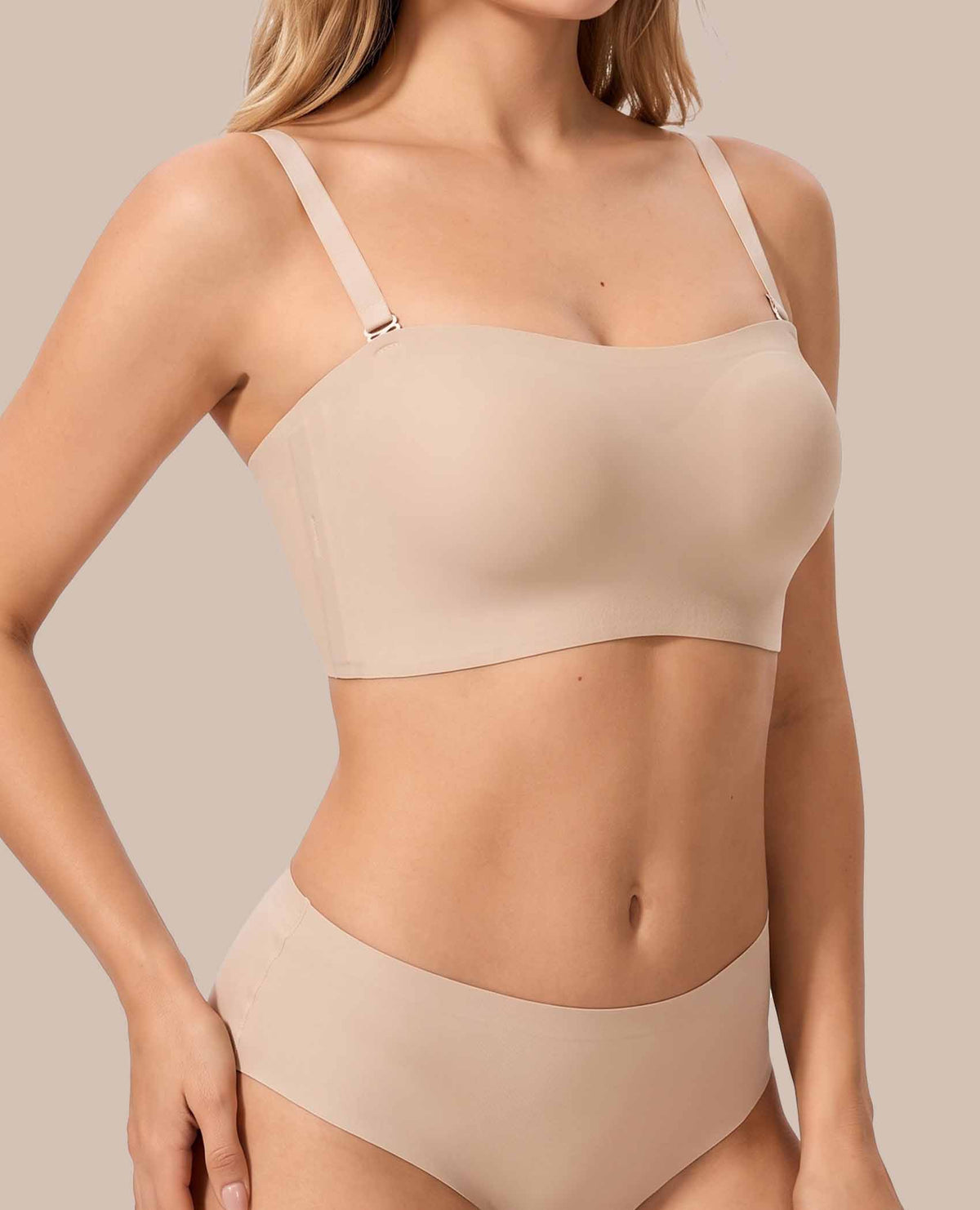 Wireless Strapless Bra Tube Top