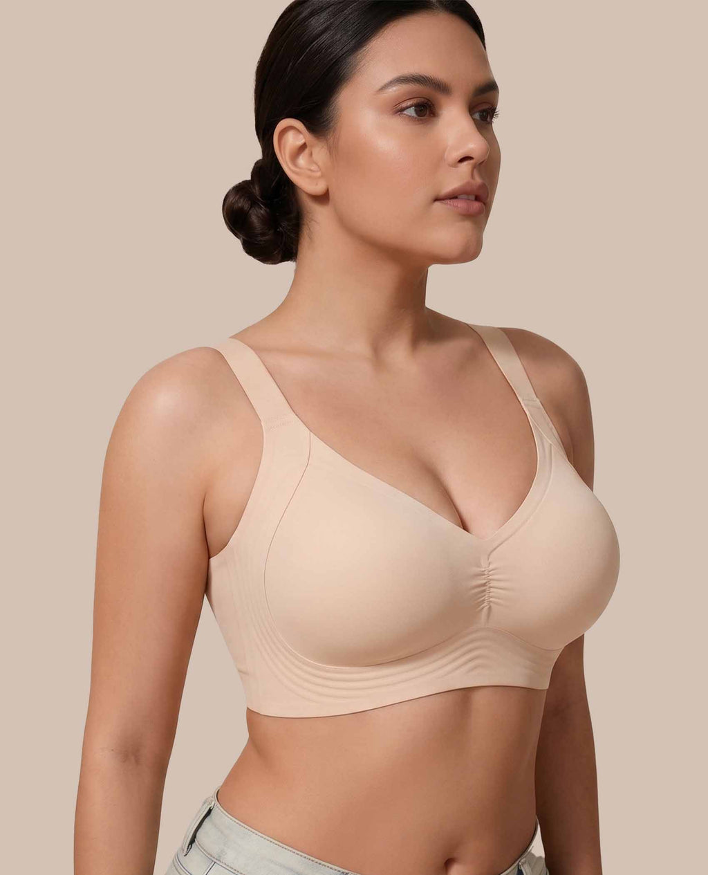 Jelly Bra Plus Size Supportive Seamless Bras