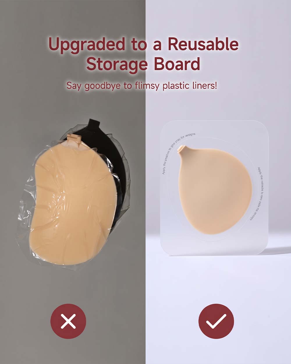 Reusable Adhesive Push-Up Bra