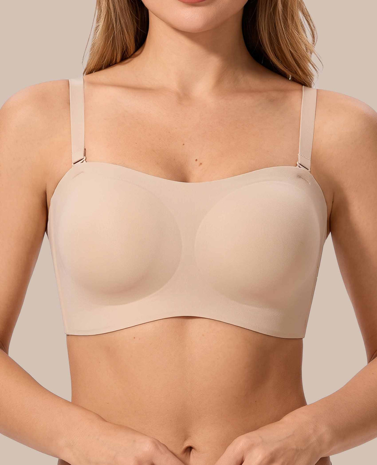 Wireless Strapless Bra Tube Top