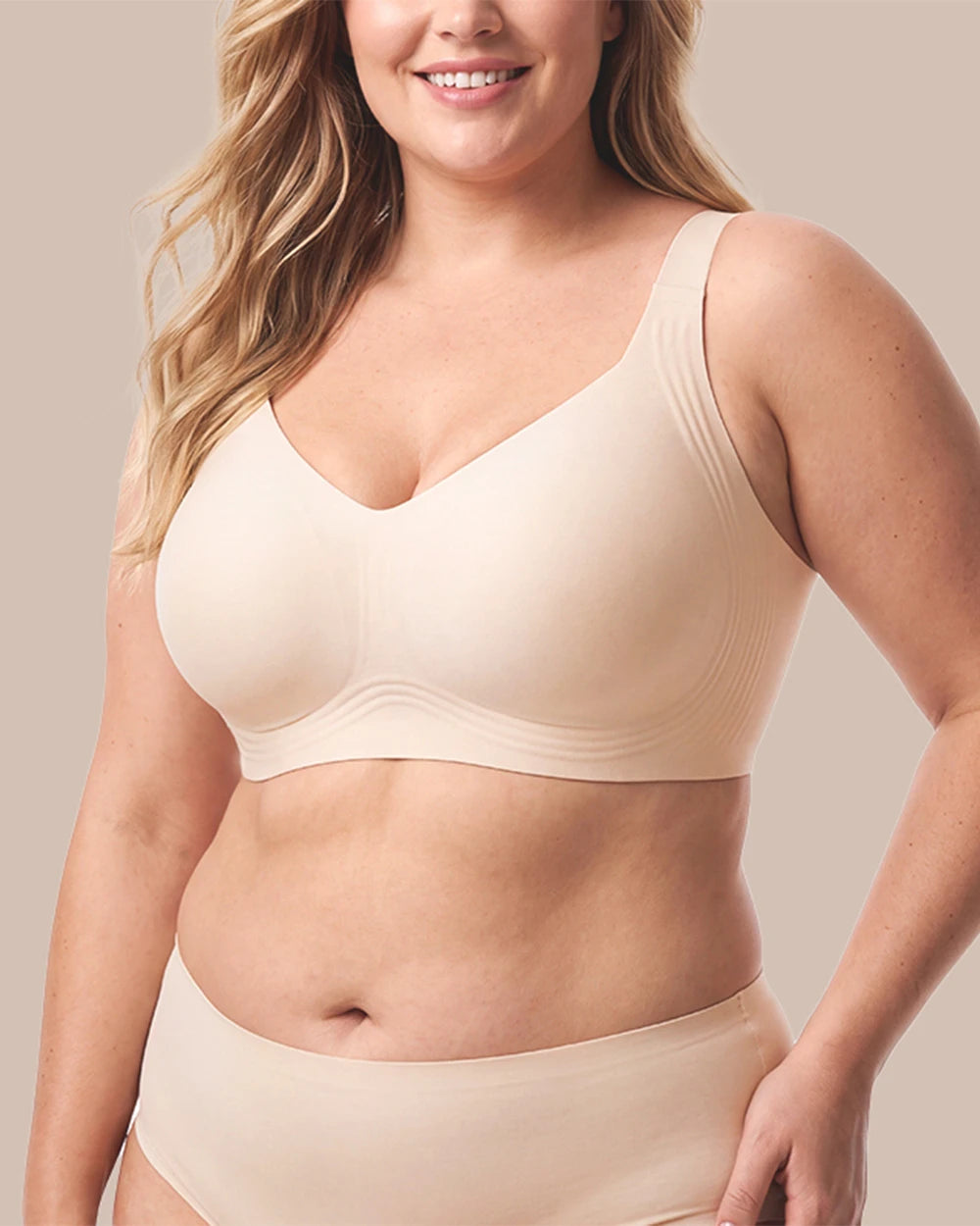 Full Coverage Plus Size Comfortable Tshirt Bra