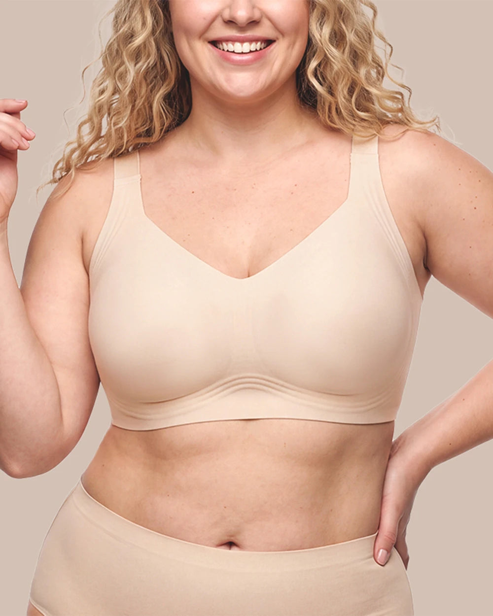 Full Coverage Plus Size Comfortable Tshirt Bra
