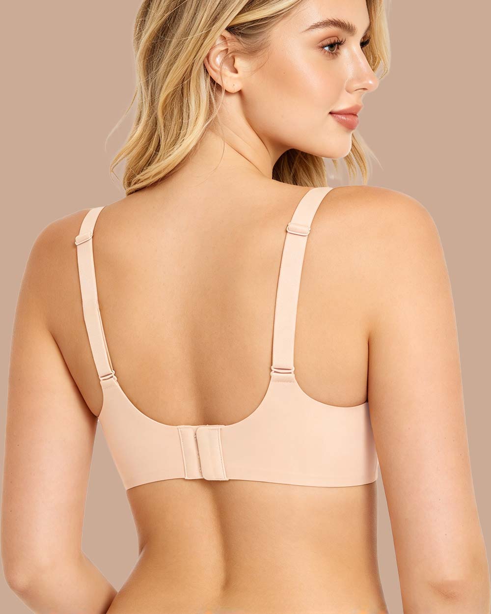 Women’s Lace Wireless Bra – Comfort & Natural Lift