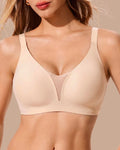 Women’s Lace Wireless Bra – Comfort & Natural Lift