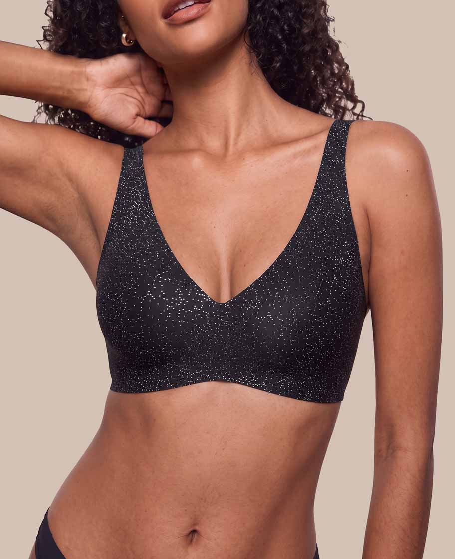 Deep V Wireless Jelly Bra for Women