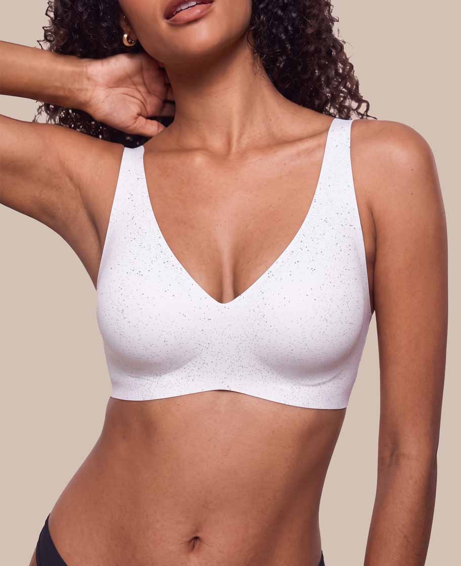Deep V Wireless Jelly Bra for Women
