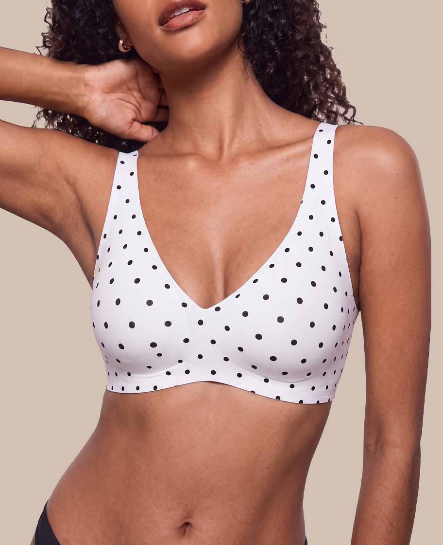Deep V Wireless Jelly Bra for Women